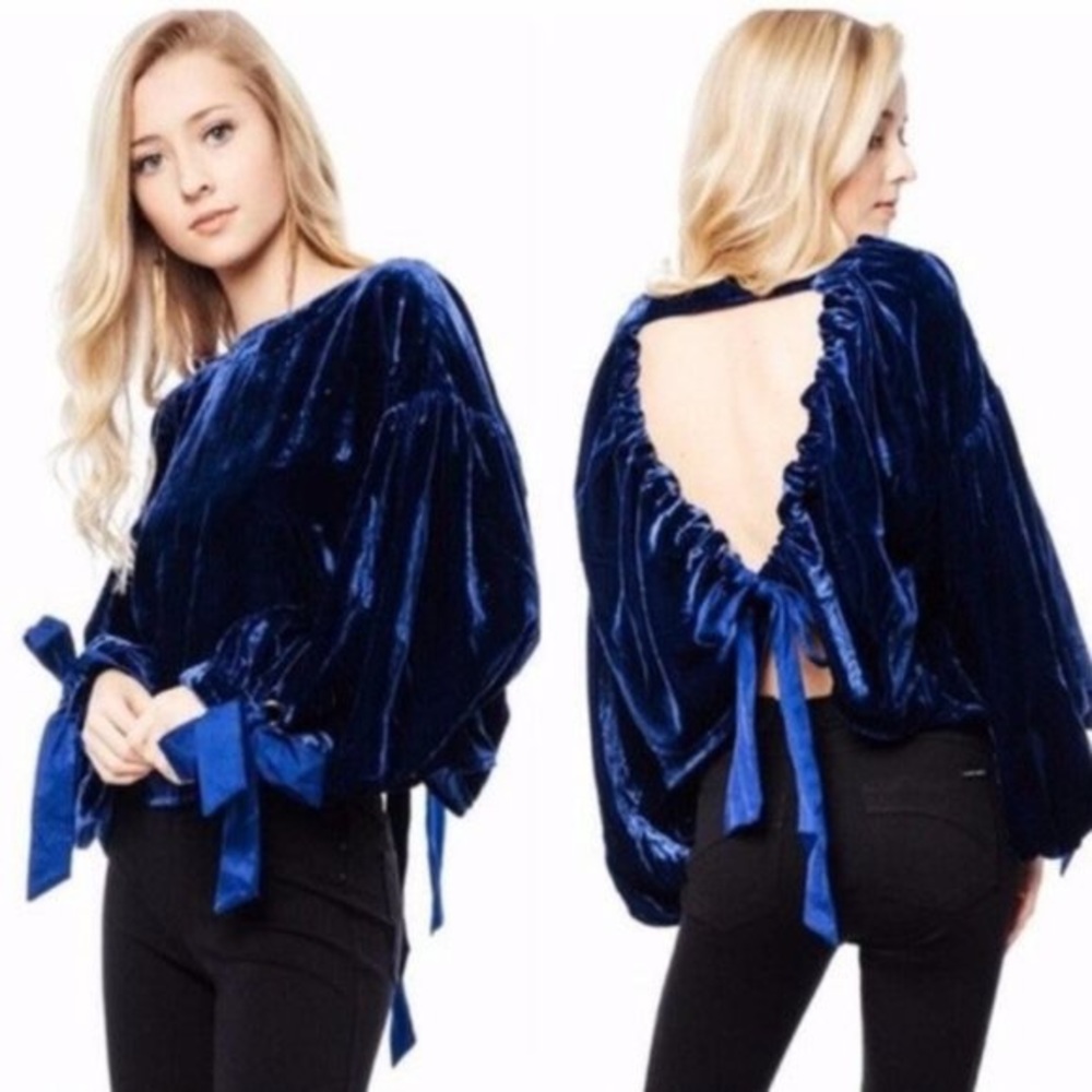Gimme Some Lovin Top - Blue by Free People